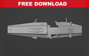 FREE DOWNLOAD of STL file for a Star Atlas X4