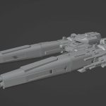 Download STL for a Star Atlas Fimbul Mamba STL file available for download