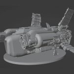 3D Printed Star Atlas Fimbul Greenader STL file available for download