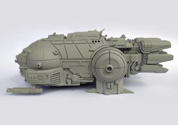 3D Printed Star Atlas Fimbul Greenader