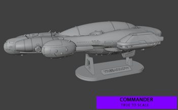 Star Atlas 3D Printed Fimbul ECOS Treearrow