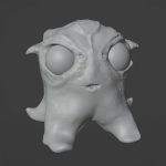 3D printer STL file of a Star PURI character