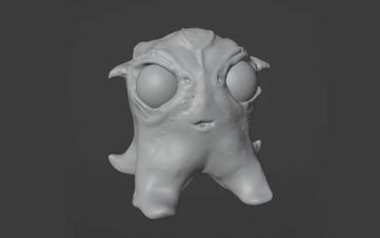 3D printer STL file of a Star PURI character