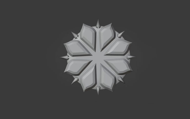 3D printer STL file of a Star Atlas USTER logo
