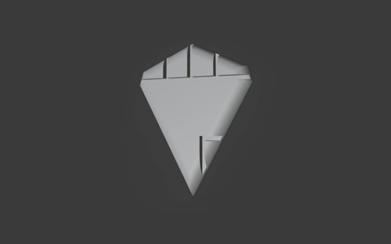 3D printer STL file of a Star Atlas MUD logo