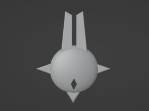 3D Print STL File for the Star Atlas ONI Faction Badge