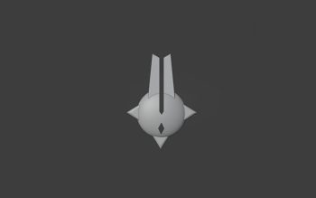 3D printer STL file of a Star Atlas ONI logo