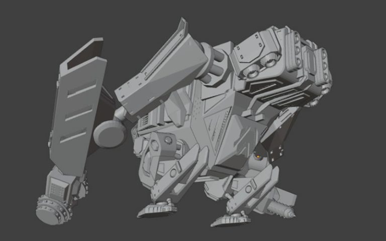 A 3D Printed Star Atlas Armstrong IMP TIP Model Re-Drawn for 3D Printing