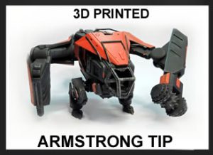 3D Printed Star Atlas TIP