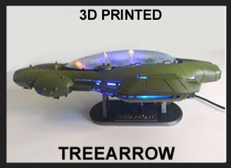 Star Atlas 3D Printed Fimbul ECOS Treearrow