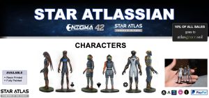 Star Atlas 3d Printed Characters
