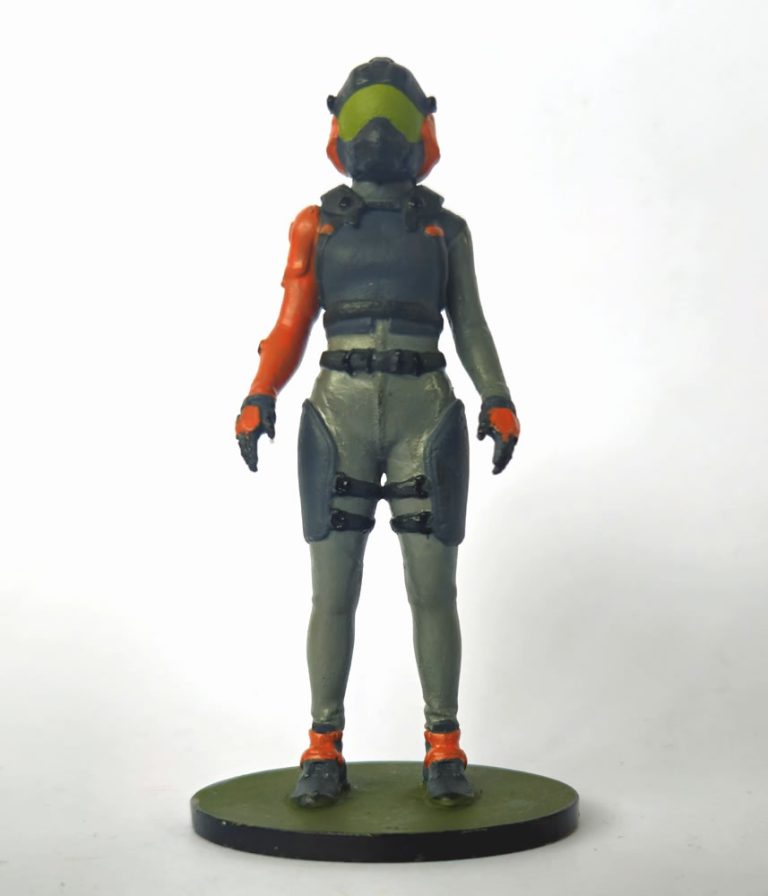3D Printed Star Atlas MUD Character