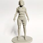 A Resin 3D Printed Star Atlas MUD Character