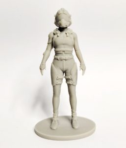 A Resin 3D Printed Star Atlas MUD Character