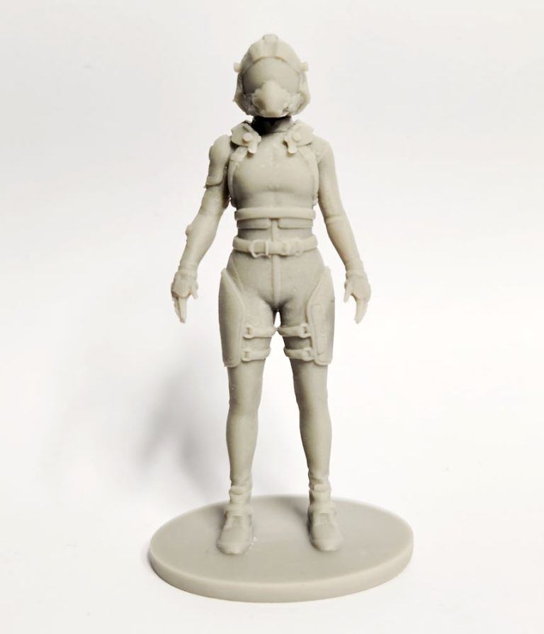 A Resin 3D Printed Star Atlas MUD Character