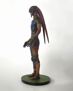 A 3D printed Star Atlas ONI character