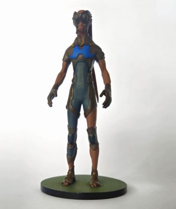 A 3D printed Star Atlas ONI character
