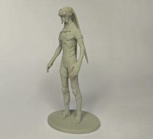 A 3D printed Star Atlas ONI character