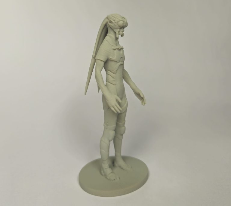 A 3D printed Star Atlas ONI character