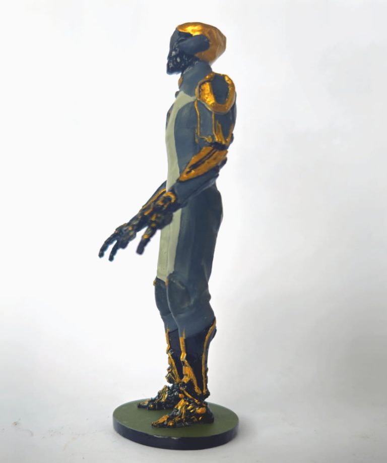 A Resin 3D printed & painted Star Atlas USTER Character