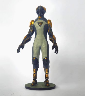 A Resin 3D printed & painted Star Atlas USTER Character