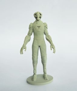 A Resin 3D printed Star Atlas USTER Character
