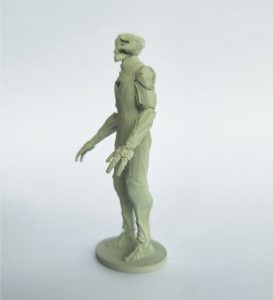 A Resin 3D printed Star Atlas USTER Character