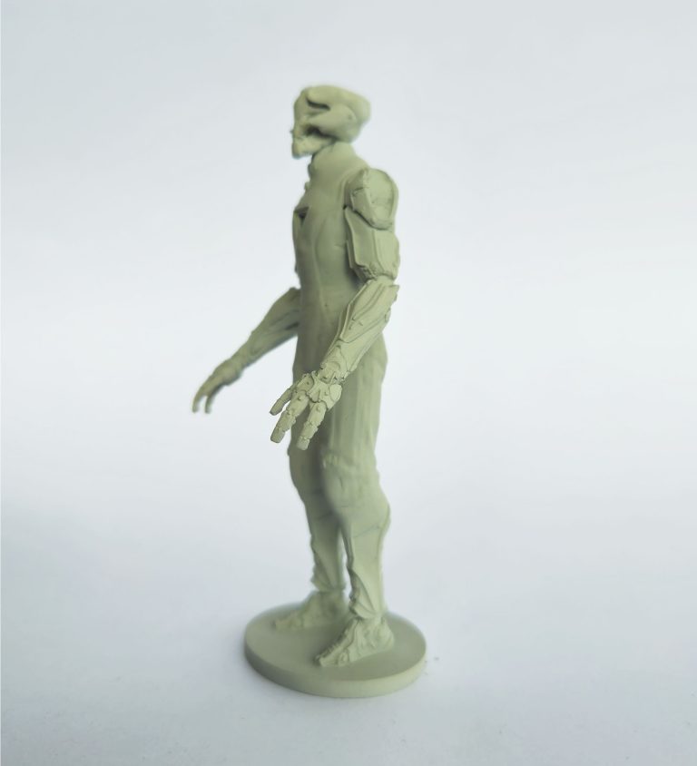 A Resin 3D printed Star Atlas USTER Character