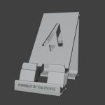 Star Atlas Phone Holder with ledger holder