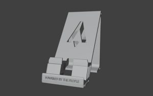 Star Atlas Phone Holder with ledger holder