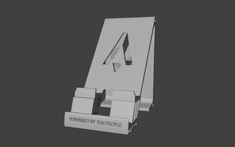 Star Atlas Phone Holder with ledger holder