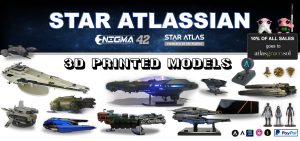 3D Printed Star Atlas Models