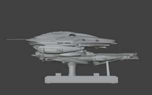3D printed Star Atlas BALLAD STL file available for download