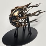 A 3D printed Star Atlas Orgika Thripid model Fully Painted